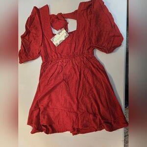 Size Small NWT red band of the free dress.